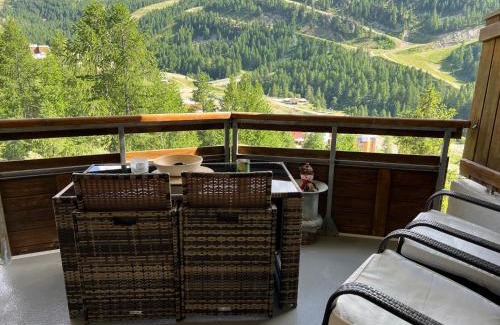 Isola Apartment | 5 personnes, 2Pieces exceptionnel havre de détente et de confort, immense terrasse, vue incroyable, Tout pédestre, à 10m du funiculaire, parking