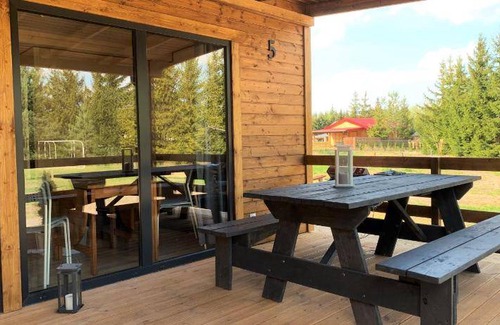 gmina Orchowo Cabin | 50 m² Lodge ∙ 2 bedrooms ∙ 6 guests