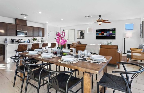 North Las Vegas House | 5BR Powerhouse: Private Pool, Game Room & More!