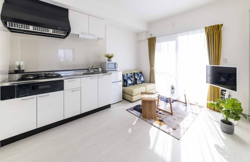 Urasoe Apartment | 5min walk to the beachOceanView RoomMax8pplWifi/Urasoe Okinawa