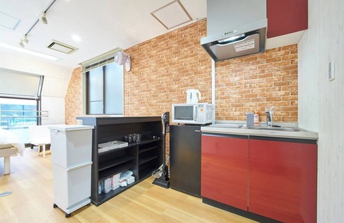 Shinbashi Apartment | 5person room2 double beds sofa bed4minute wa/Minato-ku Tokyo
