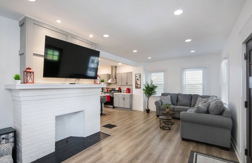 Weinland Park House | 5th Street Retreat! Centrally located family-sized home with game room & deck