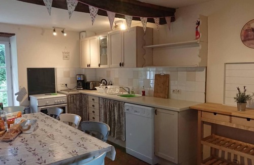 Saint-Sauveur-de-Carrouges House | 6-Bed Farmhouse, Sleeps 13, Pool & Pet Friendly