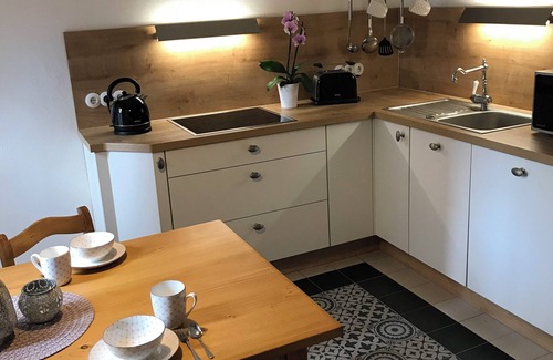 Michelau Apartment | 60 sqm apartment on the ground floor with garden and courtyard for 2 people