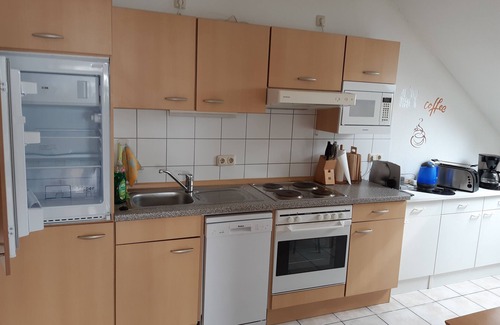 Bad Arolsen Apartment | 66m² apartment right on the Twistesee (lake view)