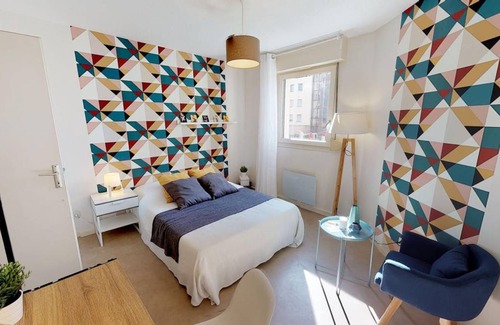 Part Dieu - Bir Hakeim Resort | 68 m² Private room ∙ 1 bedroom ∙ 1 guest