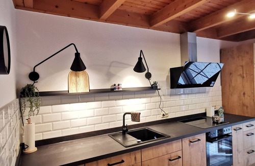 Artlenburg House | 6P wooden house + garden on the Elbe dike | modern, close to nature, family & dog-friendly