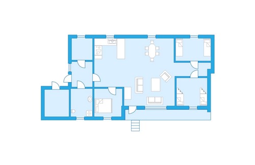 Lofsdalen House | 73 m² House ∙ 1 bedroom ∙ 8 guests