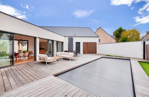 Pleneuf-Val-Andre House | 800m de la plage, maison neuve pour 10, piscine