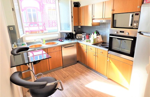 Mers-les-Bains Apartment | 80m2 (up to 150m2 - opt) at 30m sea + CABPLAGE + TERRACE