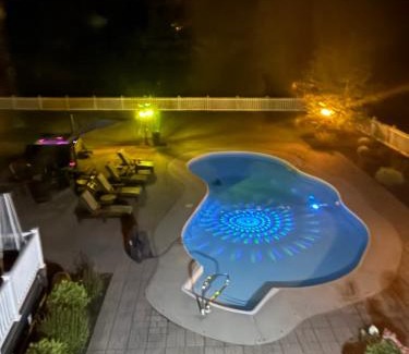 Saratoga Springs House | 9 Bedroom Saratoga Home On 10 Acres, 4 Car Garage, In-Ground Heated Pool, HotTub, Gourmet Kitchen, Private Office Space