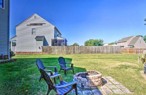 Sandston House | 9 Mi to Richmond Sandston Home with Office
