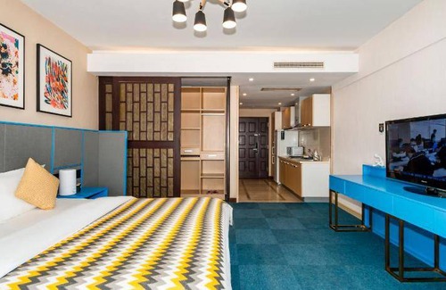 Beijing Central Business District Apartment | 90 m² Serviced apartment ∙ 2 bedrooms ∙ 8 guests