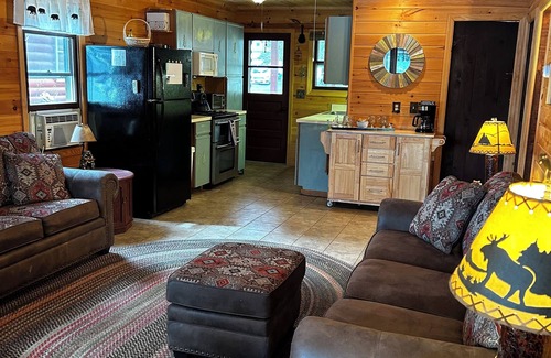 Wells Cabin | A cozy Adirondack cabin with mountain and lake views!
