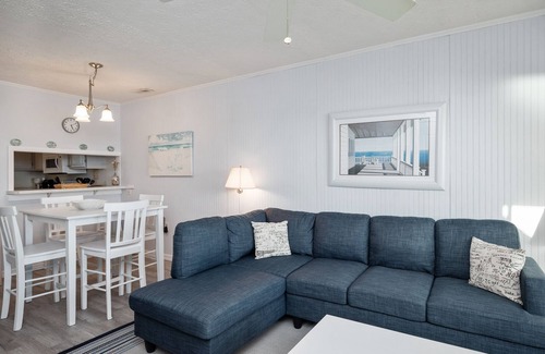 Caswell Beach Condo | A Dream Come True: Oceanfront Condo with Community Pool