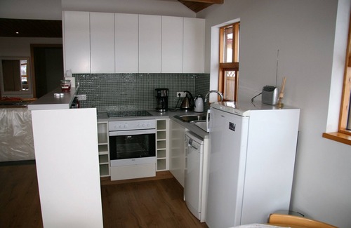 Borgarnes House | A fantastic location with a great mountain view