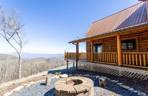 Banner Elk House | A-Frame Cabin with Long Range Mountain Views