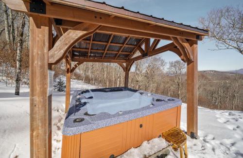 Banner Elk House | A-Frame Cabin with Long Range Mountain Views