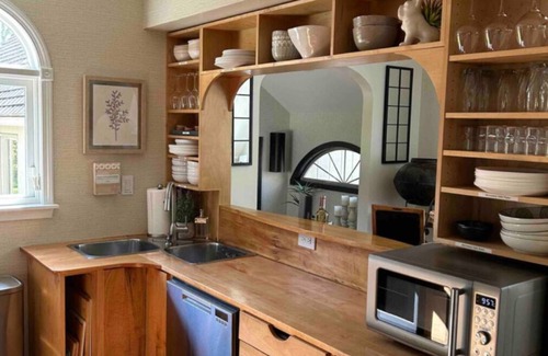 Pine Creek Cottage | A-Frame Cottage with Creek, Barn, Game Room, Fire Pit, Hot Tub, Sleeps 10