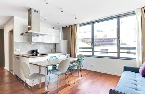 Quartier de la Goutte-d'Or Apartment | A Modern 2/3 BDR with parking at La Chapelle