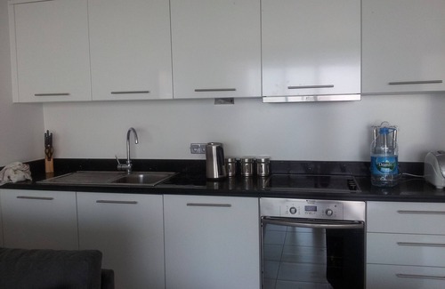 Kiyikislacik Apartment | A modern to bedroom luxury apartment, in a resort overlooking the Aegean Sea.