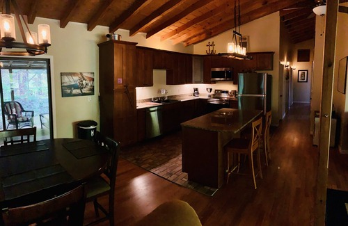 Greeneville Cabin | A REAL Rock and Timber Frame Cabin all alone bordering Cherokee National Forest
