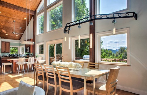 Rambling Ridge House | A Whispering Stream | Luxurious Mountain Home | Hot Tub and Sauna