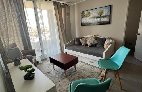 Rancagua Bed & Breakfast | ACOGEDOR DEPARTAMENTO 2 DORMITORIOS con AIRE ACONDICIONADO y ESTACIONAMIENTO PRIVADO