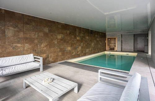 Pleumeur-Bodou Villa | agapanthes, Facing the sea, indoor pool