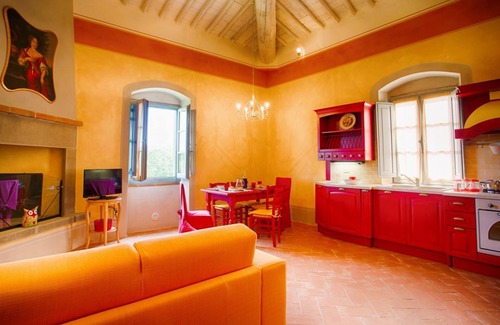Castiglion Fibocchi Apartment | Agriturismo San Pietro Appartamento Papavero