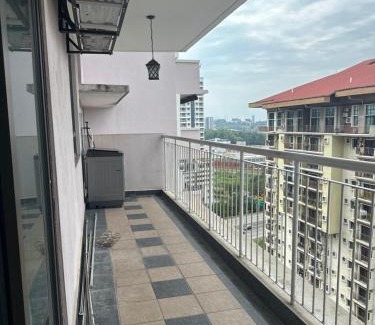 Subang Jaya Apartment | AHM Homestay at Indah Alam Condo 2bedroom 1bathroom