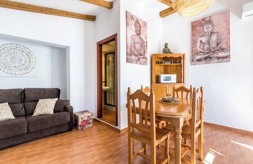 Benajarafe Apartment | Air-Conditioned Apartment Directly on the Beach with Amazing View, Terrace & Wi-Fi