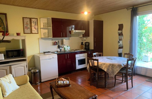 Blauzac House | Air-conditioned gîte: a swimming pool just for you, superb view of the Cévennes
