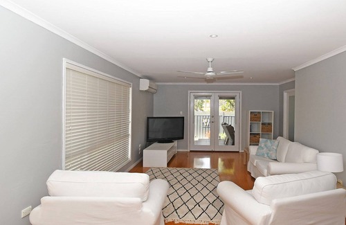 Scarness House | All Decked Out - Spacious split-level family or fishing retreat with pool, WIFI and room for the boa