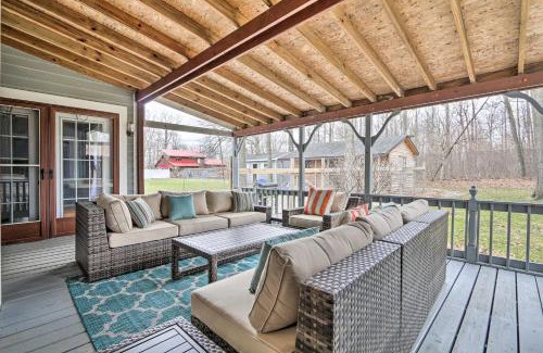 Lakeview House | All-Season Indian Lake Home with Covered Deck!