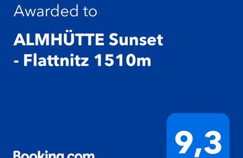 Flattnitz Ski Chalet | ALMHÜTTE Sunset - Flattnitz 1510m