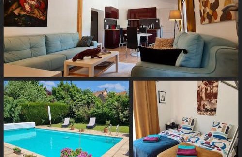 Alteckendorf Apartment | Alsace Bas-Rhin Logis indépendant avec piscine privée