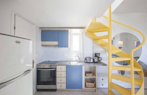 Neos Marmaras Apartment | Alterra Vita Apartments: Apartment with Attic and sunset view