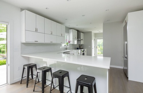 Amagansett North House | Amagansett Gated and Private Modern Ranch