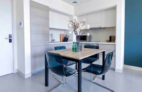 Manama Apartment | Amazing 1BR BeachFront Apt, Marassi Shores, near Marassi galleria & Vida Resort