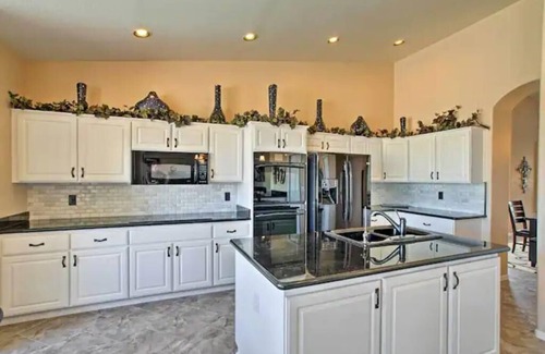 Ironwood House | Amazing luxury home on golf course, beautiful water view, private heated pool!