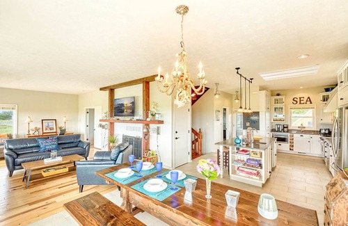 Ocean Park House | Amazing Ocean Views, Pets Ok, Beachfront, Xbox, 75" Theater (Weath)