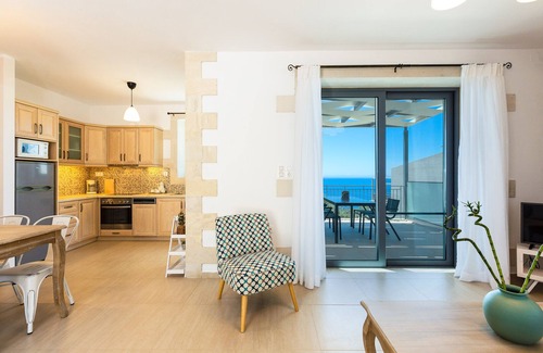 Agios Vasileios Villa | Amazing sea views, heated pool, near the Beach