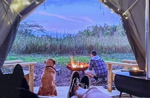 Doe Run RV Rental | Amazing Views, Unique Tee Pee Camping. Trail Rides on site. Pet Friendly!