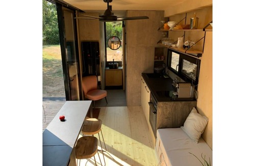 Le Garn Cottage | Aminimas Eco-gîte -tiny House Avec Piscine