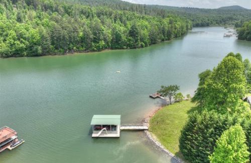Blairsville House | Anchors Away - Lake Nottely - Blairsville GA - Hot Tub, Private Dock, Fire Pits, and Stunning Lake Views at Lake Nottely
