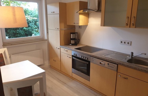 Wilnsdorf Apartment | Andina's apartment, central and right on the forest