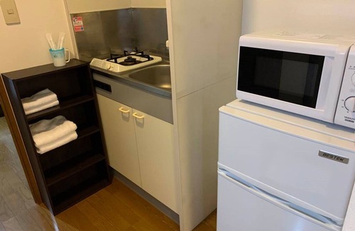 Chikushino Apartment | Annex 305 1 low bed queen spacious 22 square meters Please read the notes before booking/Chikushino Fukuoka