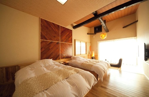 Kannawa Onsen Hotel | Annex Without meals Separate JapaneseWestern style room with hot spring nonsmoking/Beppu Ōita