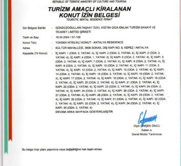 Kultur Mahallesi Apartment | Antalya Residence Hotel